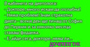 Read more about the article В кабинета на диетолога…