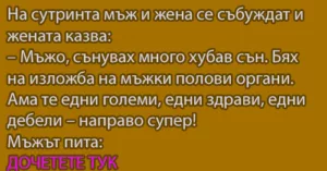Read more about the article На сутринта мъж и жена се…