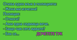 Read more about the article Отива един мъж в полицията…