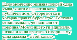 Read more about the article |Едно момченце минава покрай една…