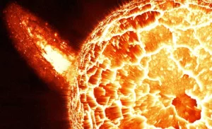 Read more about the article Най-голямото торнадо, регистрирано някога, изригна на повърхността на Слънцето! (Видео)