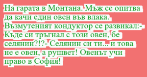 Read more about the article На гарата в Монтана. Мъж се опитва…