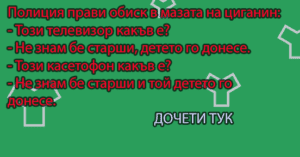 Read more about the article Полиция прави обиск в мазата на циганин:-